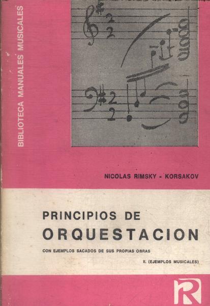 Principios De Orquestracion Vol 2 (partituras)