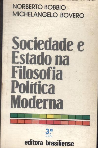 Sociedade E Estado Na Filosofia Política Moderna