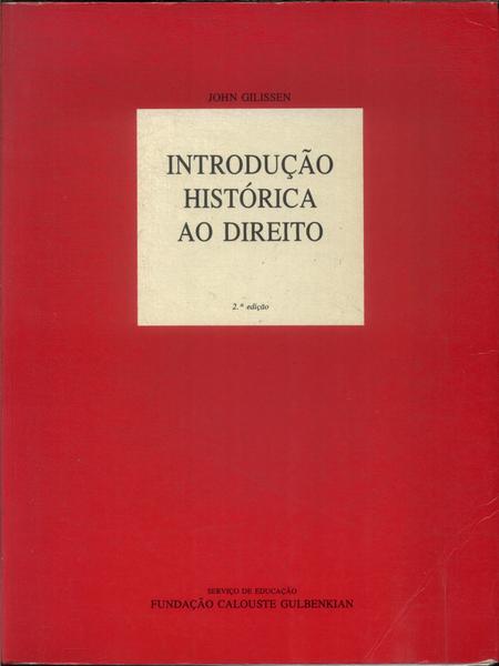 Introdução Histórica Ao Direito (1995)