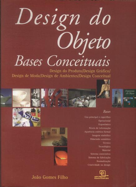 Design Do Objeto: Bases Conceituais