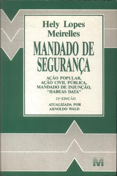 Mandado De Segurança (1999)