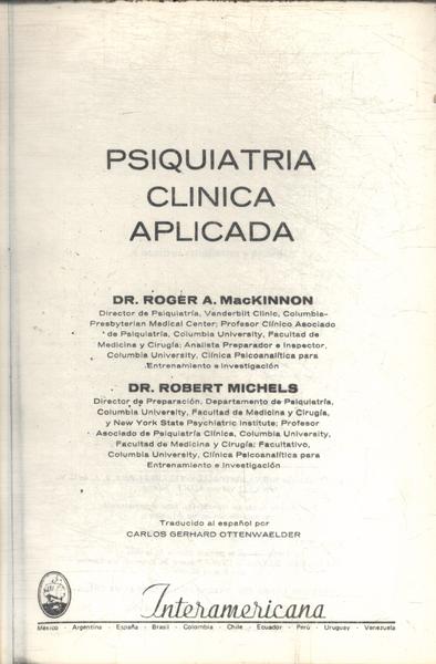 Psiquiatria Clínica Aplicada