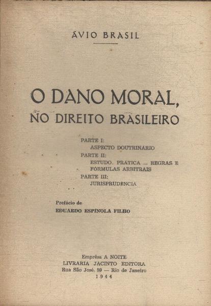O Dano Moral, No Direito Brasileiro
