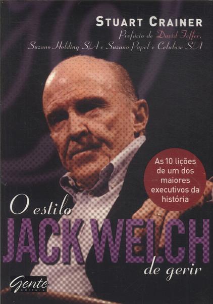 O Estilo Jack Welch De Gerir