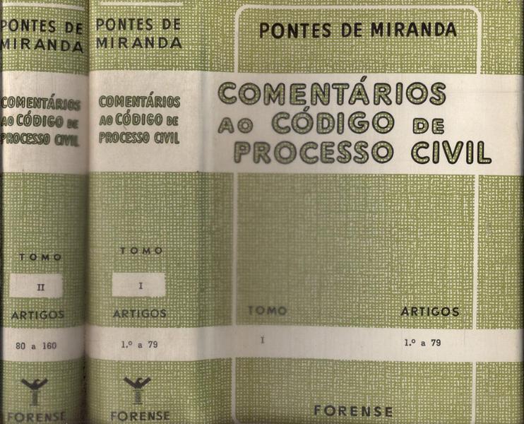 Comentários Ao Código De Processo Civil (1960 - 15 Vols.)