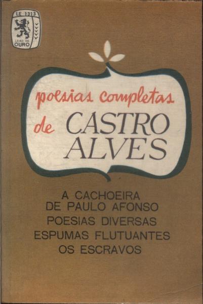 Poesias Completas De Castro Alves