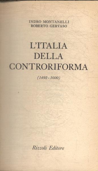 L'Italia Della Controriforma