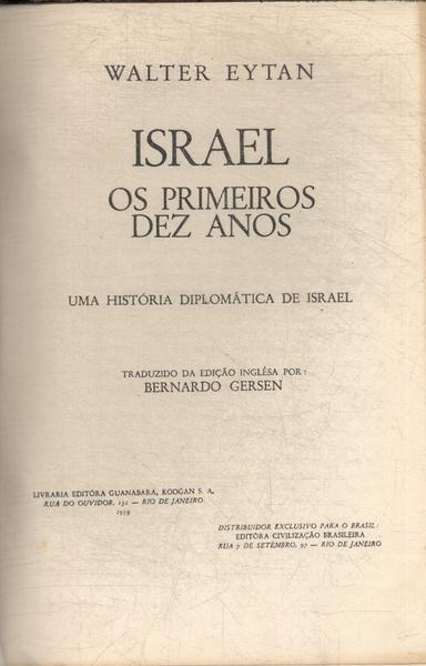 Israel Os Primeiros Dez Anos