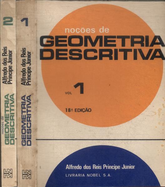 Noções De Geometria Descritiva (2 Volumes)
