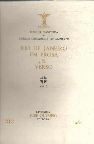 Rio De Janeiro Em Prosa E Verso