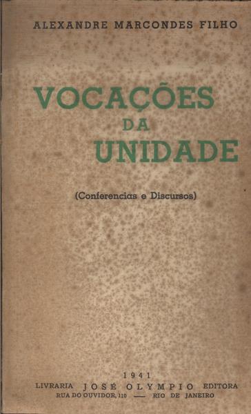 Vocações Da Unidade