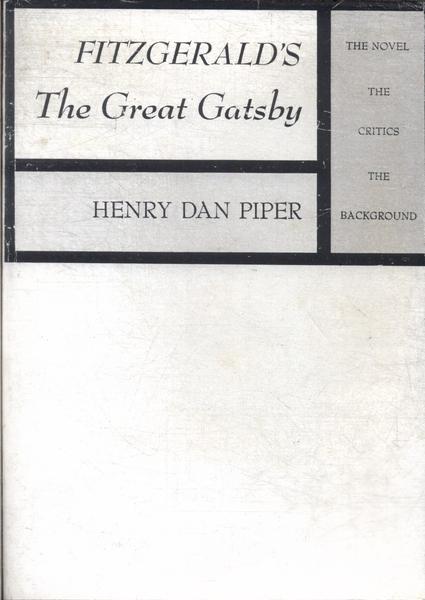 Fitzgerald's The Great Gatsby ( Impressão Sob Demanda)