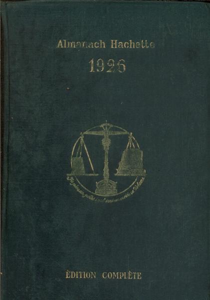 Almanach Hachette 1926