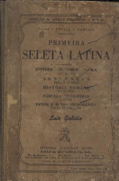 Primeira Seleta Latina