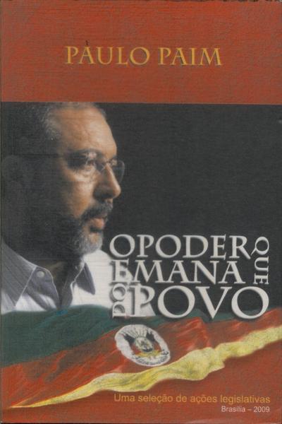 O Poder Que Emana Do Povo