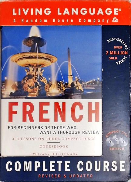 Living Language French: For Beginners Or Those Who Want A Thorough Review (Com Caixa - 2 Volumes- Co
