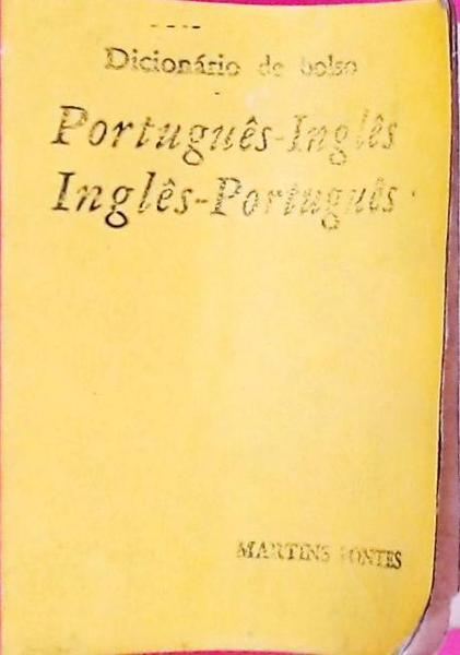 Dicionário De Bolso: Português-Inglês