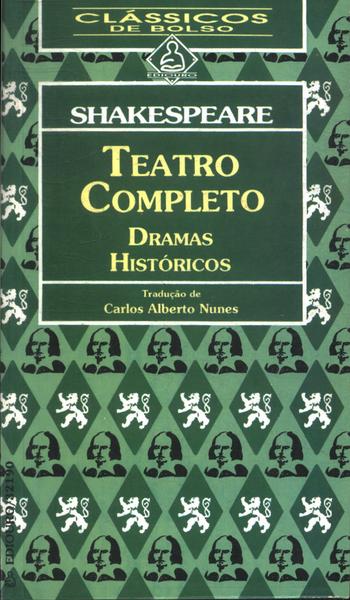 Teatro Completo: Dramas Históricos
