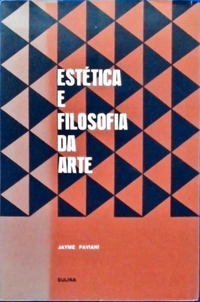 Estetica E Filosofia Da Arte