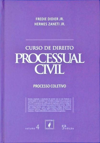 Curso De Direito Processual Civil Vol 4