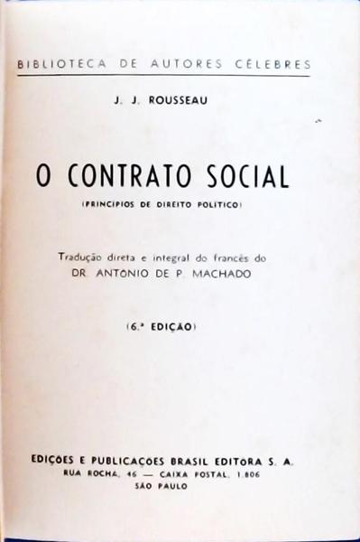 O Contrato Social