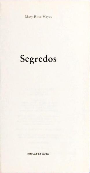 Segredos