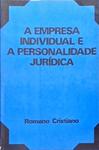 A Empresa Individual E A Personalidade Jurídica (1977)