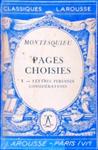 Pages Choisies Vol 1