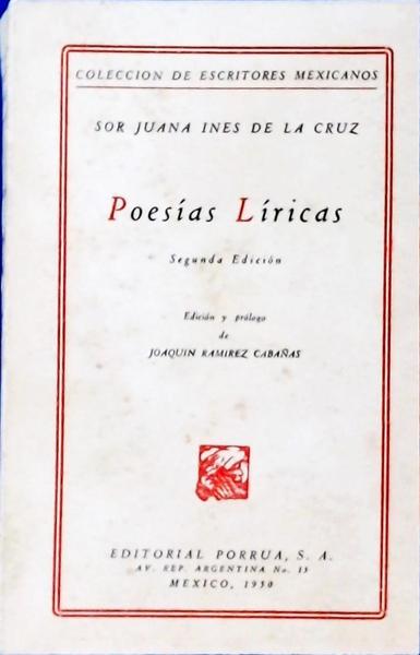 Poesías Líricas