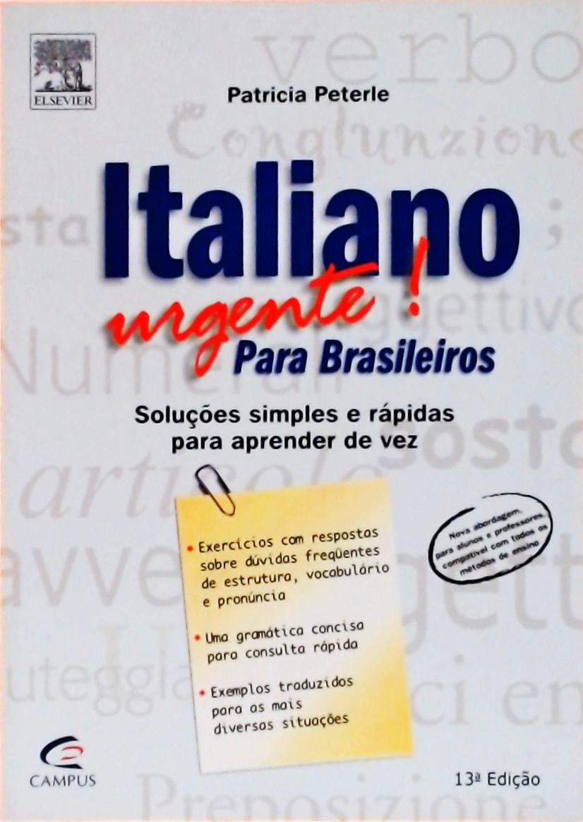 Italiano Urgente Para Brasileiros