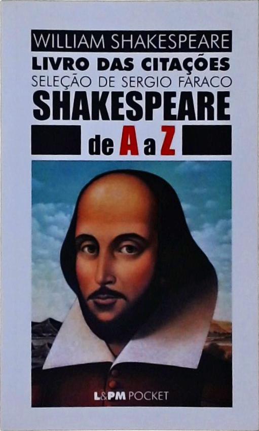 Livro Das Citações: Shakespeare De A A Z