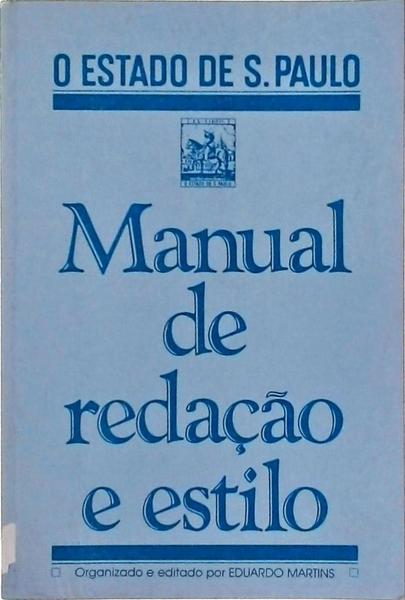 Manual De Redação E Estilo