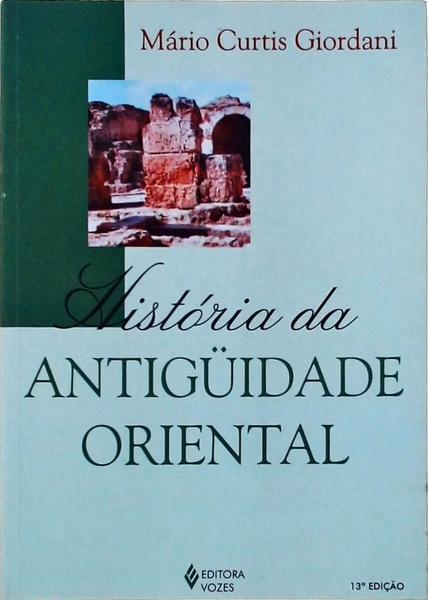 História Da Antiguidade Oriental