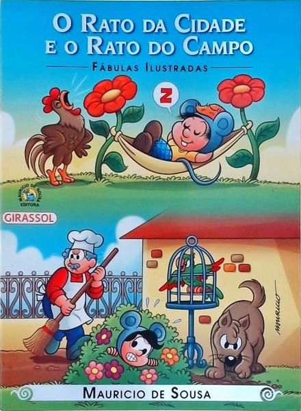 Fábulas Ilustradas: O Rato Da Cidade E O Rato Do Campo