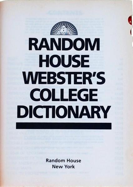 Random House Webster'S College Dictionary (1997)