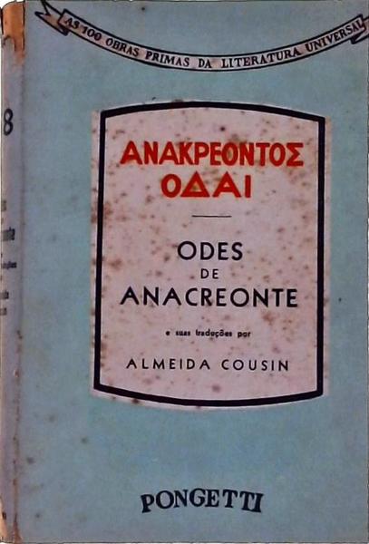 Odes De Anacreonte