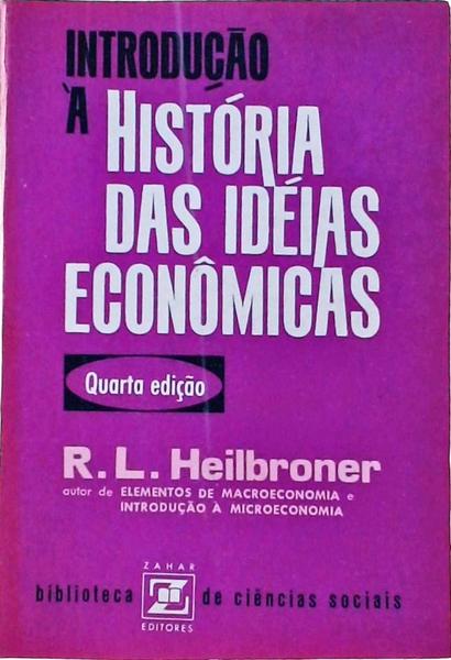 Introdução À História Das Idéias Econômicas