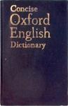 Concise Oxford English Dictionary (2011)