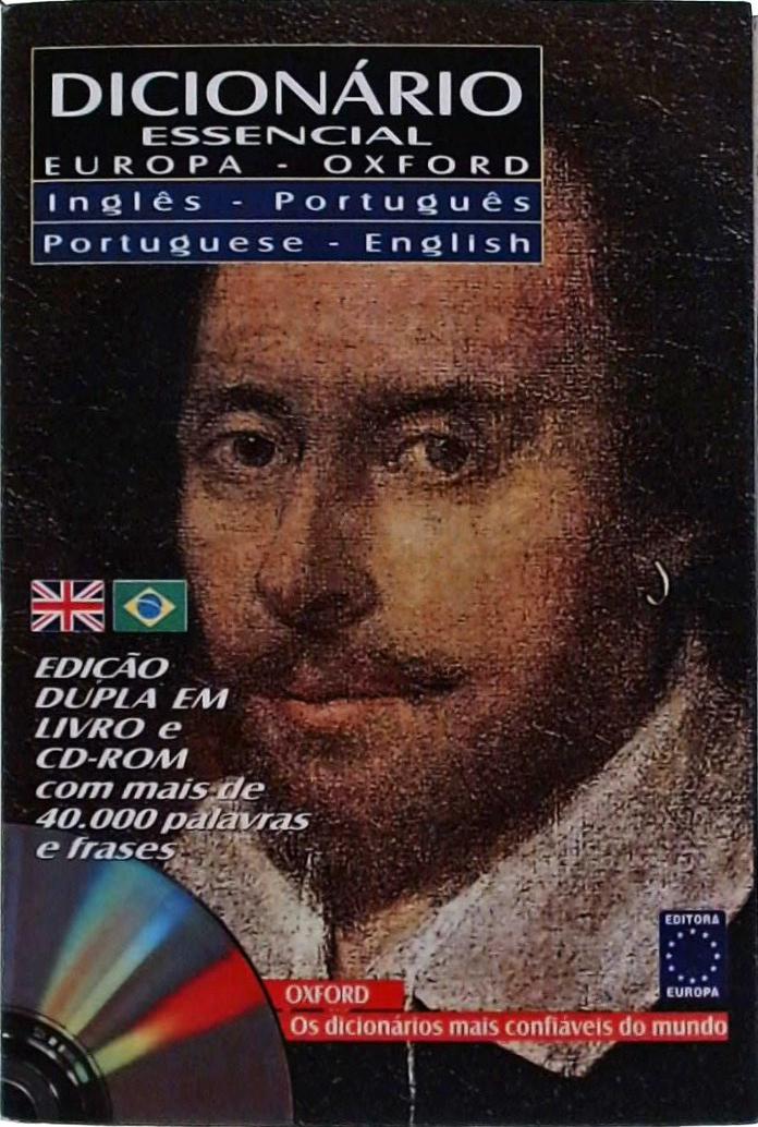 Dicionário Essencial Europa Oxford: Inglês-Português (1998 - Não Inclui Cd)