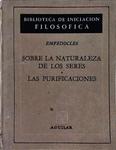 Sobre La Naturaleza De Los Seres - Las Purificaciones