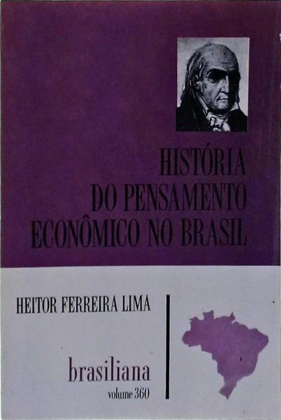 História Do Pensamento Econômico No Brasil
