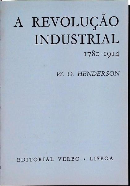 A Revolução Industrial: 1780-1914