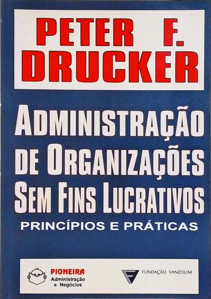 Administração De Organizações Sem Fins Lucrativos