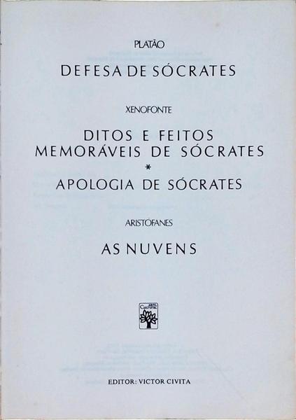 Os Pensadores: Sócrates