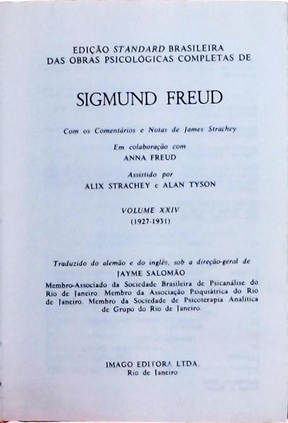 Edição Standard Das Obras Completas De Sigmund Freud: Índices E Bibliografias