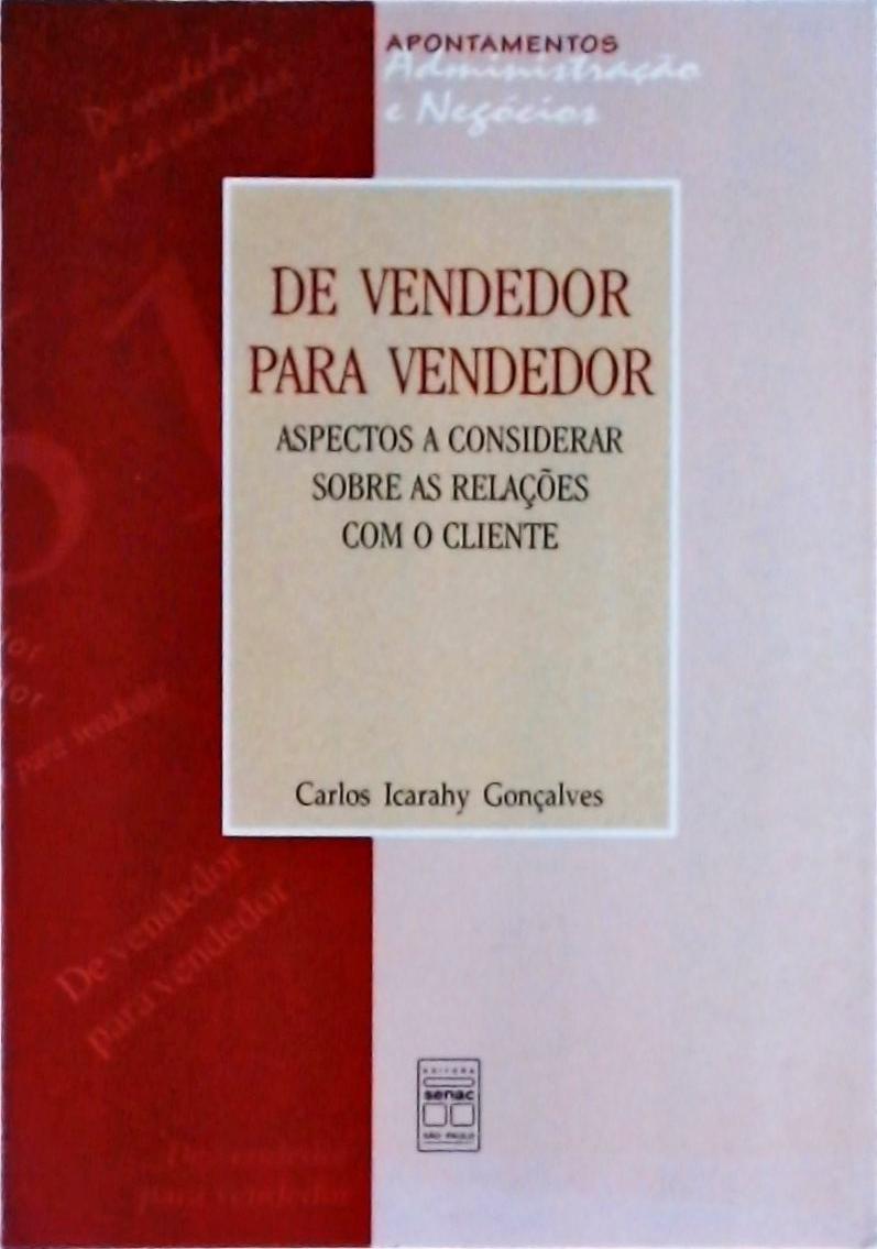 De Vendedor Para Vendedor