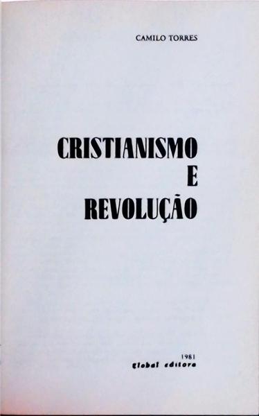 Cristianismo E Revolução