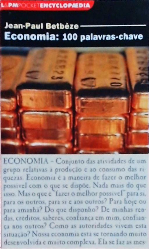 Economia: 100 Palavras-chave