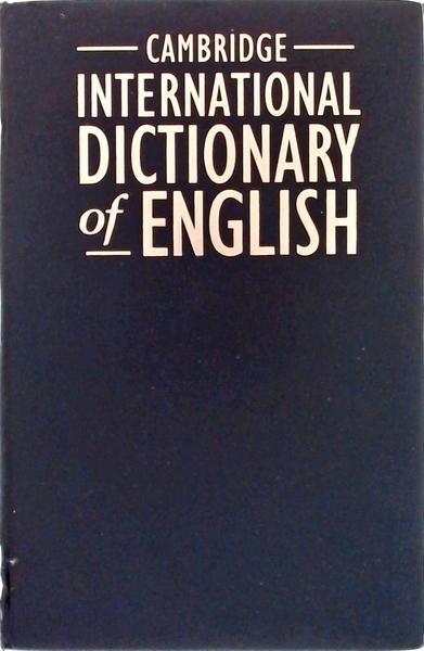 Cambridge International Dictionary Of English