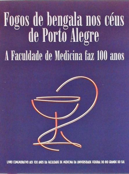 Fogos De Bengala Nos Céus De Porto Alegre